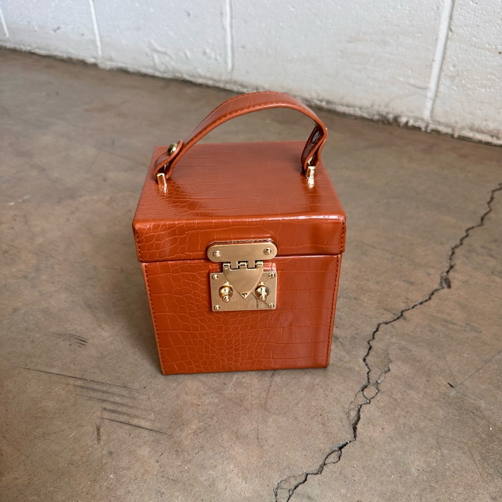 Brown Box Mini Handbag